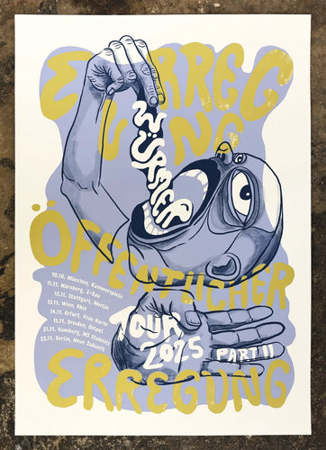 Wurmesser - Tourplakat
